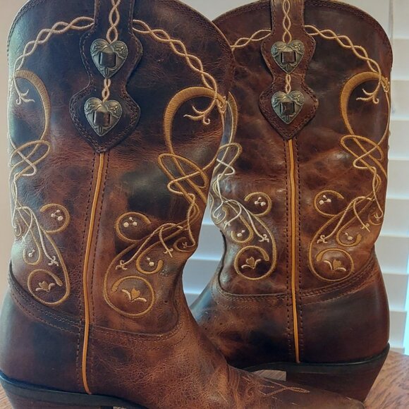 Durango Cowboy Boots W7 - Picture 4 of 4